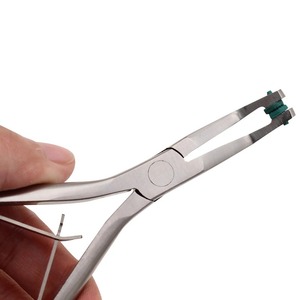 Pince de retrait de couronne autoclavable dentaire pince pour enlever les dents temporaires dent enlever les facettes couronne outil temporaire dentaire