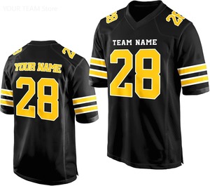 เสื้อฟุตบอลแบบแห้งเร็ว สกรีนชื่อทีมและหมายเลขตามสั่ง พิมพ์ลายแบบซับลิเมชั่น ผ้าสแปนเด็กซ์/โพลีเอสเตอร์ เย็บอย่างดี สำหรับฝึกซ้อม - Product Image 6