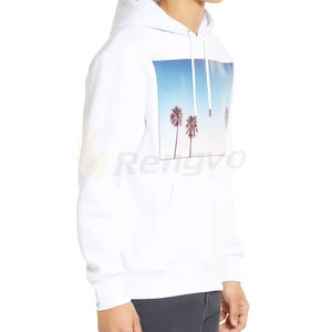 เสื้อฮู้ดดี้ผู้ชายสไตล์วินเทจ พิมพ์ลายดิจิทัล ผ้าฝ้าย/โพลีเอสเตอร์ ระบายอากาศ แห้งเร็ว สำหรับฤดูหนาว ทรงโอเวอร์ไซส์ - ปรับแต่งสีและขนาดได้ - Product Image 4