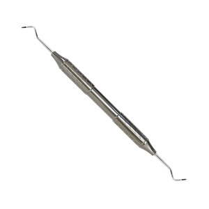 Spatule en acier inoxydable de qualité supérieure 204S, instrument d'hygiène dentaire à double extrémité pour l'élimination de la plaque et du tartre, fabriqué au Pakistan - Product Image 6
