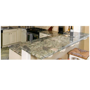 Dalles de granit indien en différentes couleurs Surface polie Granit vert tropical Tailles personnalisées disponibles - Product Image 3