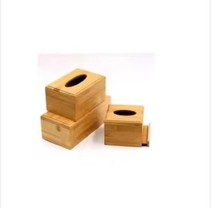 Porte-distributeur de papier hygiénique en gros décoration de table boîte à mouchoirs en bois pour la maison prix de qualité supérieure à un prix abordable - Product Image 6