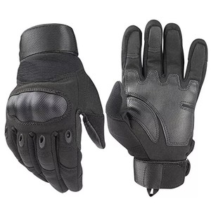 Guantes de cuero genuino de dedo completo para deportes al aire libre Fitness y protección de motocicletas hechos en Pakistán - Product Image 1