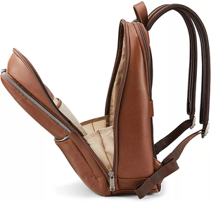 Wholesale Custom Design Durable Genuine Leather <b>Laptop</b> Backpack <b>Fashionable</b> High Quality Quick Dry Breathable 20-35L Men - Product Image 5