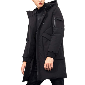 Chaqueta acolchada para hombre con diseño de panel de bloque de color Chaqueta acolchada para hombre con tela resistente al viento y al agua - Product Image 6