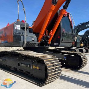 Mini-excavatrice sur chenilles Hitachi ZX200-3 de haute qualité, machine d'occasion parfaite, prix bas, bonnes pièces principales, engrenages à vendre - Product Image 2