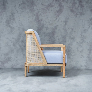 Restaurante Muebles Jardín Sofás Salón Sofá Silla Madera Ratán-Ani - Product Image 5