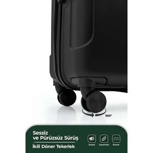 Petra Lux Abs <b>Medium</b> <b>Size</b> 65 cm Adult Unisex <b>Suitcase</b> TR Origin Very Colorful - Product Image 2
