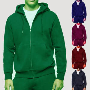 Sudaderas con Capucha para Hombre, Ligeras, 100% Algodón, Color Sólido, Diseño Ideal para Invierno, Servicio OEM Disponible, Venta al Por Mayor - Product Image 1