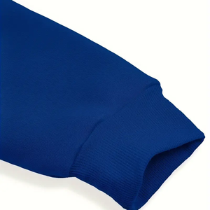 Sudadera con capucha de poliéster elástico suave y ligero para hombre, logotipo bordado, estampado de invierno, ropa de lana, ajuste Regular - Product Image 2