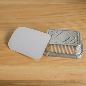 Paquete Sartén de aluminio 800ml Contenedor de alimentos de papel de aluminio desechable con tapa de papel de aluminio en Vietnam - Product Image 1