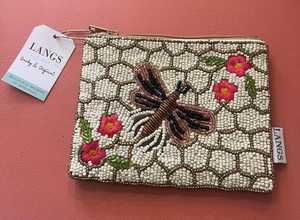 Handmade Bohemian Style Glass Seed Bead Tote Bag Custom Logo Embroidered Beaded Coin Pouch Fashionable Women's Sizes Promotions - Product Image 4
