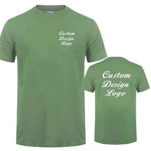 Conception personnalisée t-shirt votre propre logo hommes t-shirts décontractés coton à manches courtes hauts cool t-shirt personnalisé - Product Image 5