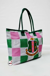 Premium Quality Custom Woman Sorority Gifts Tote <b>Bag</b> Travel Totes <b>Bag</b> PU or <b>Canvas</b> Material <b>Shopping</b> Tote <b>Bag</b> For Women - Product Image 4
