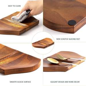 ที่วางช้อนคู่สำหรับบนเตาทำด้วยมือที่วางช้อนไม้สำหรับห้องครัวที่วางช้อนไม้สำหรับเคาน์เตอร์ห้องครัวไม่ลื่น - Product Image 5