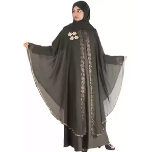 Venta caliente de manga larga de una pieza modesto Hijab Abaya vestido musulmán oración Abaya venta al por mayor mujeres musulmanas