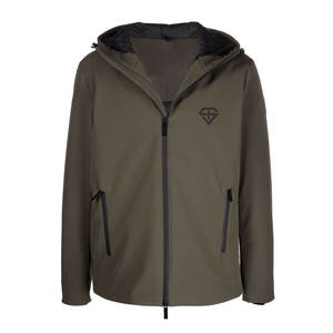 Men's Breathable <b>Waterproof</b> Windproof Softshell <b>Jacket</b> Warm Stand Collar Winter Outdoor <b>Thin</b> Wear Resistant 100% Polyester - Product Image 1