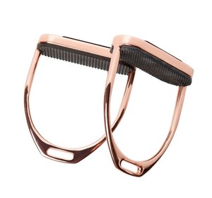 Recién llegado, estribos de caballo de agarre ancho ajustables de aleación de aluminio, fábrica ecuestre ligera, suministro de fabricante OEM - Product Image 3