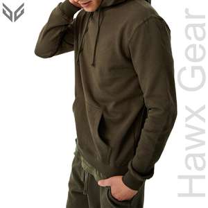 Fabricante de Pakistán Sudaderas con capucha para hombre Ligero Bajo MOQ Hombres Sudaderas con capucha Color sólido Hombres Sudaderas con capucha - Product Image 3