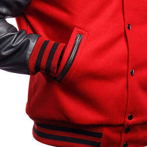 Chaqueta de hombre OEM 2025, chaquetas de chenilla bordadas personalizadas, chaqueta de béisbol informal de ajuste Regular para hombre, invierno de calidad Premium - Product Image 6