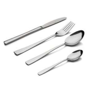 Juego de cubiertos de acero inoxidable de alta calidad con asas acabadas y pulidas resistentes a la corrosión para una experiencia gastronómica elegante - Product Image 3