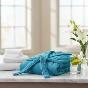 Wholesale 100% Turkish Cotton <b>Hooded</b> Hotel <b>Bathrobe</b> 875g Heavy Weight Premium Luxury Spa Robe High Absorbent Customizable Made - Product Image 1