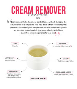 CharmLash น้ํายาล้างขนไม่เผาไหม้ครีมกําจัดขนตา น้ํายาต่อขนตา ครีมกําจัดขนตาขายส่ง - Product Image 2