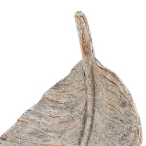 Ensemble de 2 bols décoratifs en bois à feuilles courbes, élégant accent de table pour la décoration de la maison et l'affichage des repas, fabriqué à la main en Inde - Product Image 2