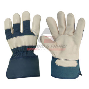 Gants de travail en cuir personnalisés pour le travail d'hiver en plein air pour le travail saisonnier - Product Image 1