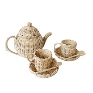 ชุดของเล่นหวายไม้ไผ่สำหรับเด็กทารกทำด้วยมืออบอุ่นและปลอดภัย - Product Image 1