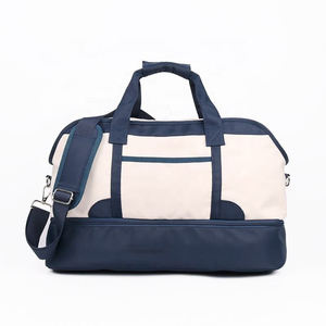 Bolsa de viaje de nailon personalizada de gran capacidad con cierre de cremallera de moda para hombres y mujeres - Product Image 1