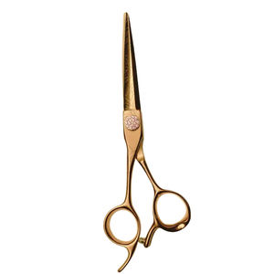 Tijeras de peluquero con mango de acero inoxidable para salón profesional, hoja de acero inoxidable para suministros de salón de belleza - Product Image 6