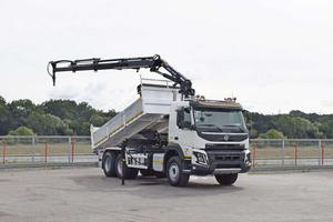 รถบรรทุกตีนตะขาบ วอลโว่ FMX 460 ปี 2024 ขับเคลื่อน 6 ล้อ เครื่องยนต์ดีเซล พร้อมเครน เกียร์อัตโนมัติ ยูโร 6 สำหรับขนส่งโลจิสติกส์ - Product Image 2