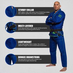 Compétition BJJ Gi gros brésilien Jiu Jitsu uniforme léger Kimono Durable Arts martiaux formation OEM usine - Product Image 3