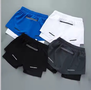 <b>Men's</b> Sporty Casual <b>Utility</b> Cargo <b>Shorts</b> 3D 6 Pockets 100% Cotton Solid Breathable Eco-Friendly French Terry Elastic Waist - Product Image 5
