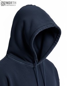 Acid Washed 100% coton Fleece 500gsm Hoodies Pour Homme Sweat À Capuche Lourd Pull Sweat Impression Personnalisée Logo Blank Unisex Hoodies - Product Image 4