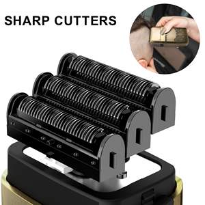 Rasoirs sans fil rechargeables, rasoirs électriques étanches IPX7 pour le visage, mini rasoir électrique avec manuel d'utilisation en allemand - Product Image 6