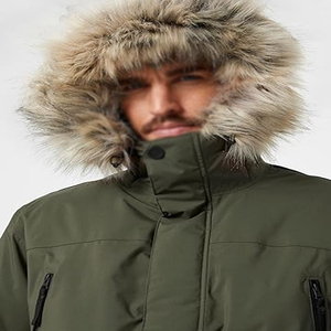 Chaqueta parkas con capucha para hombre, servicio OEM, precio al por mayor, Chaquetas Parkas para exteriores resistentes a la intemperie a prueba de viento para hombre - Product Image 4