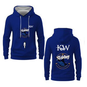 OEM sweats à capuche surdimensionnés vierges 400g sweats à capuche en polaire épaisse et lourde streetwear sweats à capuche en coton et polyester mélangés pour hommes - Product Image 5