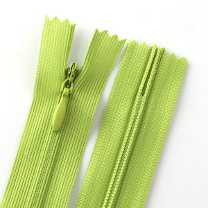 Tùy biến Close-end 3 # cremallera dây kéo vô hình cho quần áo mở kết thúc ren dây kéo vô hình - Product Image 6