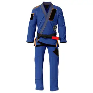 Yüksek kaliteli Tae kwon üniforma takım elbise tekvando giyim setleri unisex yetişkin Jui Jitsu Gi Karate giysileri
