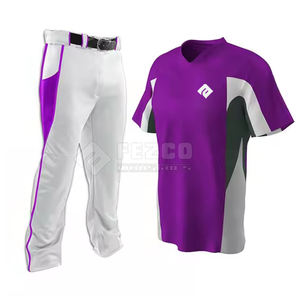 Vente en gros Uniforme de baseball Uniforme de baseball durable Grande taille Uniforme de baseball respirant pour hommes - Product Image 2