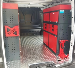 Systèmes d'armoires et d'étagères pour véhicules de réparation et d'entretien OEM Solutions de rangement pour véhicules Étagères pour fourgonnettes de haute qualité - Product Image 3