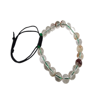 Pulsera de ludiolita de gran calidad, hermosas cuentas de ágata de cuarzo, joyería de cristal Natural con temática de Reiki, mascota de piedras preciosas grabadas - Product Image 2