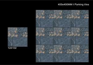 Baldosas de Porcelana Resistentes para Exteriores, 400x400 mm, Acabado Mate, para Pisos de Estacionamiento - Product Image 5