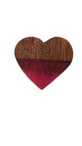 Résine époxy standard et sous-verres ronds et carrés en bois avec caboteur en résine fait main de style cadeau attrayant - Product Image 4