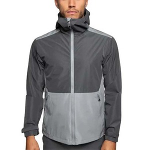 Chaquetas de hombre de calle principal de Pakistán Diseño de servicio OEM Color de contraste Impermeable Chaquetas de lluvia de poliéster de invierno Informales para hombres - Product Image 1