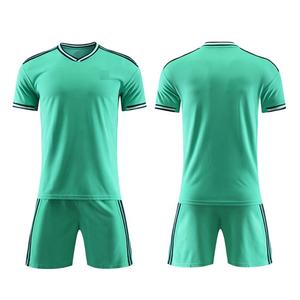 2022 camisetas con logotipo personalizado nueva temporada OEM fútbol desgaste Club uniforme conjunto con equipo ropa deportiva camisetas Tops - Product Image 5