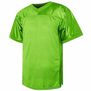 Camiseta de fútbol americano servicio OEM camisetas de entrenamiento de fútbol de práctica en blanco baratas impresión sublimada en precio barato para la venta - Product Image 1