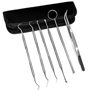 Kit de Examen Dental Manual de 6 Piezas, Precio de Fábrica, Certificado CE, Diseño OEM, Alta Calidad - Product Image 1